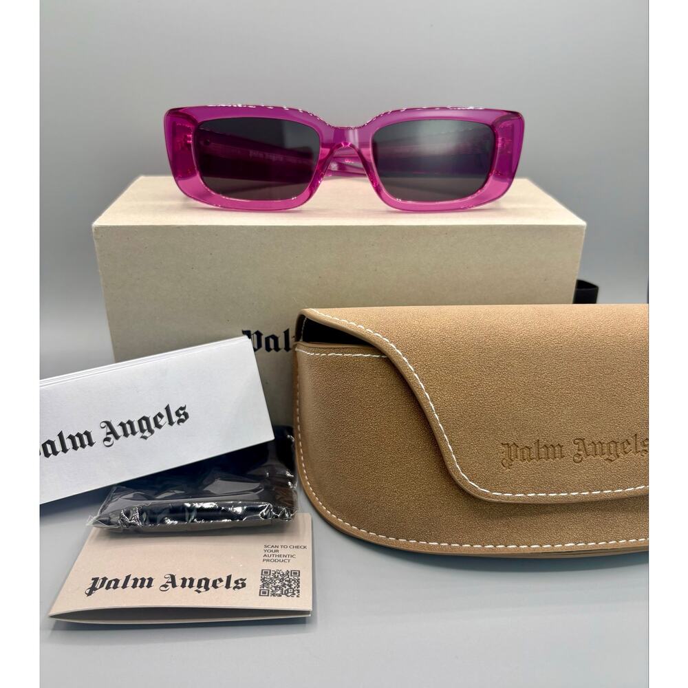 Palm Angels Yosemite Pink Luxury Sunglasses - New In Box